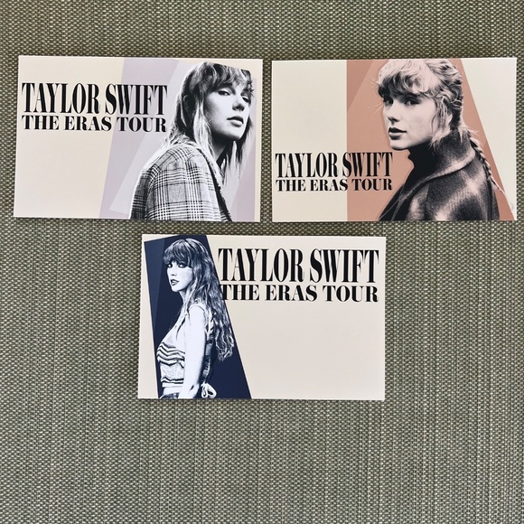Taylor Swift The Eras Tour VIP Postcard Set of 10 - Picture 4 of 5